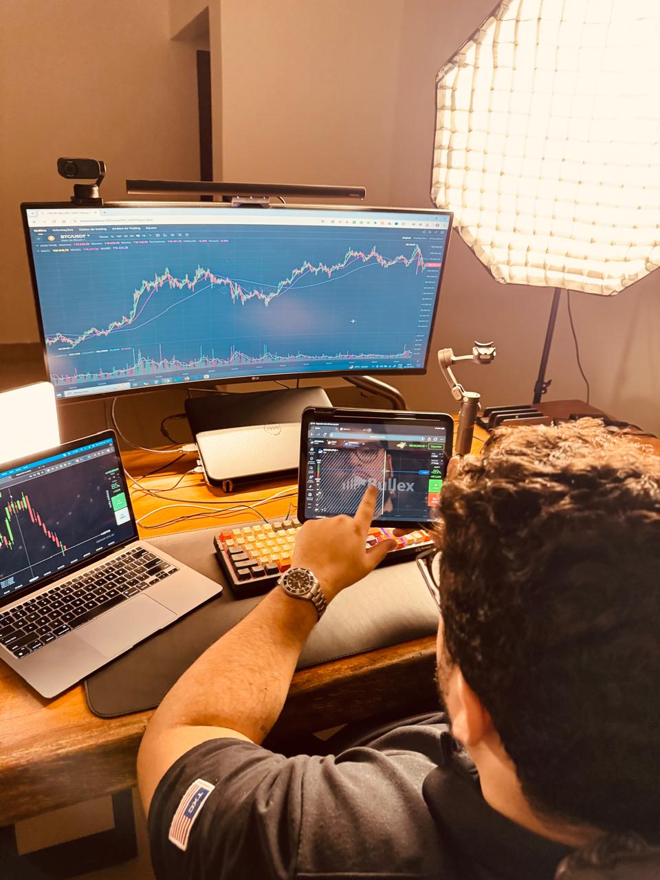 Matheus Vauren — mentor V3 Trading Club